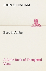 Bees in Amber A Little Book of Thoughtful Verse - Cover