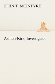 Ashton-Kirk, Investigator - Cover
