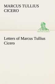 Letters of Marcus Tullius Cicero - Cover