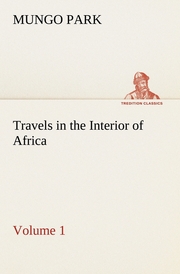 Travels in the Interior of Africa - Volume 01 - Cover