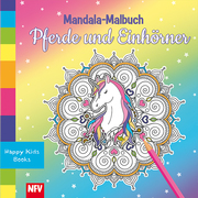 Mandala-Malbuch - Pferde und Einhörner