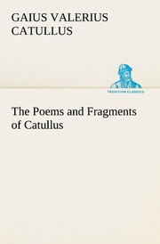 The Poems and Fragments of Catullus - Cover
