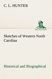 Sketches of Western North Carolina, Historical and Biographical - Cover