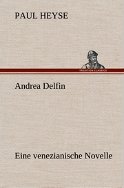Andrea Delfin Eine venezianische Novelle - Cover
