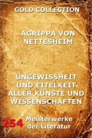 Ungewissheit und Eitelkeit aller Künste und Wissenschaften - Cover