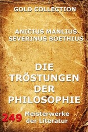 Die Tröstungen der Philosophie - Cover