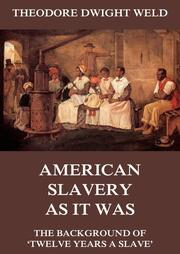 American Slavery As It Was - Cover