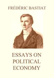 Essays on Political Economy - Cover