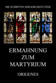 Ermahnung zum Martyrium - Cover