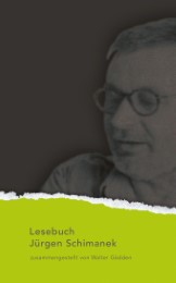 Lesebuch Jürgen Schimanek - Cover