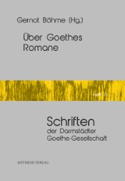 Über Goethes Romane - Cover