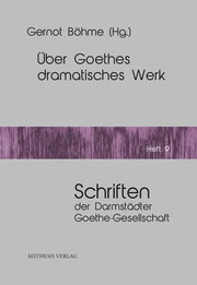 Über Goethes dramatisches Werk - Cover