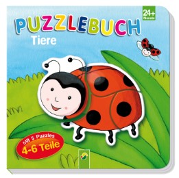 Puzzlebuch Tiere - Cover
