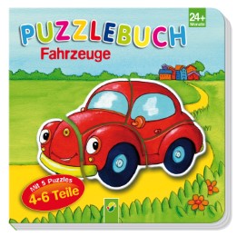 Puzzlebuch Fahrzeuge - Cover