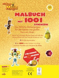 Die Biene Maja - Malbuch mit 1001 Stickern - Abbildung 1