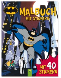 Batman Malbuch mit Stickern - Cover