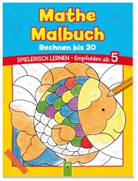 Mathe Malbuch - Rechnen bis 20