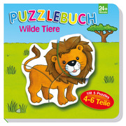 Puzzlebuch Wilde Tiere - Cover