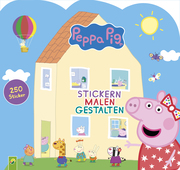 Peppa Pig - Stickern Malen Gestalten