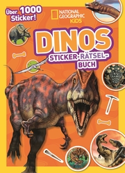 Dinos Sticker-Rätsel-Buch