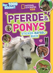 Pferde & Ponys Sticker-Rätsel-Buch
