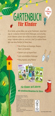 Gartenbuch für Kinder: Kreative und nachhaltige Ideen für Beet, Balkon und Blumentopf - Abbildung 1