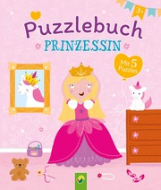 Puzzlebuch Prinzessin - Cover