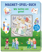 Magnet-Spiel-Buch Wir helfen uns gerne!