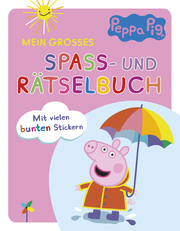 Peppa Pig - Mein großes Spaß- und Rätselbuch - Cover