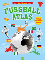 Fußball-Atlas mit über 250 Stickern