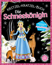Die Schneekönigin Kritzel-Kratzel-Buch für Kinder ab 5 Jahren