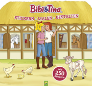 Bibi & Tina - Stickern, Malen, Gestalten