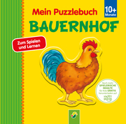Mein Puzzlebuch Bauernhof für Kinder ab 10 Monaten
