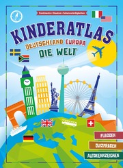 Kinderatlas Deutschland, Europa, die Welt - Cover