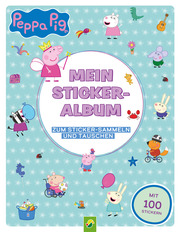 Peppa Pig Mein Stickeralbum mit 100 Stickern - Cover