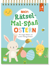 Mein Rätsel-Mal-Spaß Ostern - Für Kinder ab 4 Jahren