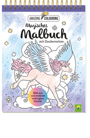 Magisches Malbuch mit Zauberseiten - Cover