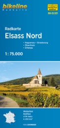 Radkarte Elsass Nord - Cover