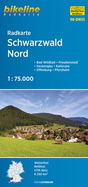 Radkarte Schwarzwald Nord (RK-BW05)