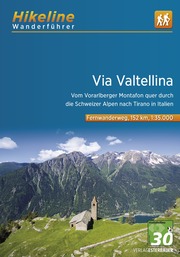 Wanderführer Via Valtellina - Cover
