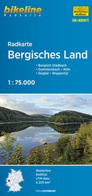 Radkarte Bergisches Land (RK-NRW11)