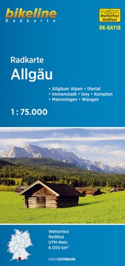 Radkarte Allgäu