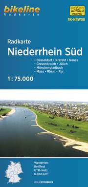 Radkarte Niederrhein Süd (RK-NRW08)