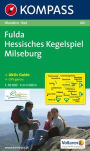 KOMPASS Wanderkarte Fulda - Hessisches Kegelspiel - Milseburg