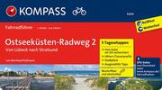 KOMPASS Fahrradführer Ostseeküsten-Radweg 2, von Lübeck nach Stralsund