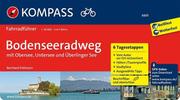 KOMPASS Fahrradführer Bodenseeradweg mit Obersee, Untersee und Überlinger See