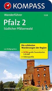 KOMPASS Wanderführer Pfalz 2, Südlicher Pfälzerwald - Cover