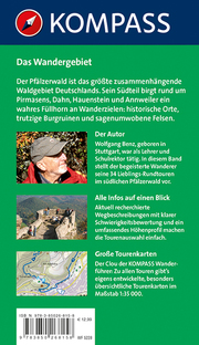 KOMPASS Wanderführer Pfalz 2, Südlicher Pfälzerwald - Abbildung 2