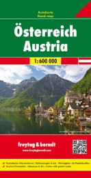 Österreich, Autokarte 1:600.000