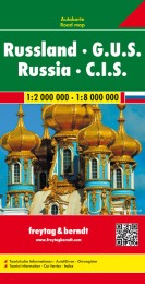 Russland - G.U.S., Autokarte 1:2 Mio.-1:8 Mio. - Cover